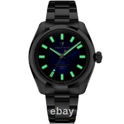 Montre automatique pour homme Cestrian Master Series V3 cadran noir CM-BK001