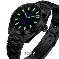 Montre automatique pour homme Cestrian Master Series V3 cadran noir CM-BK001