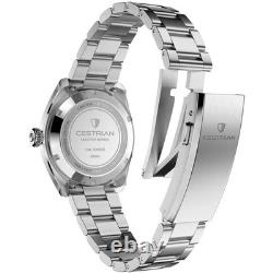 Montre automatique pour homme Cestrian Master Series V3 cadran noir CM-BK001