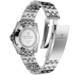 Montre automatique pour homme Cestrian Pro Dive Series cadran orange 300 m CP
