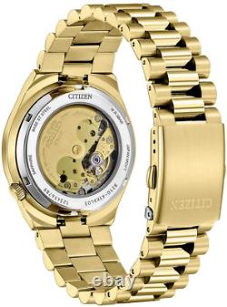 Montre automatique pour homme Citizen Tsuyosa NJ0152-51X cadran vert saphir