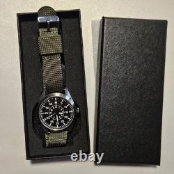 Montre automatique pour homme FLIEGER 41 mm 21 Jew saphir mil acier 316L Miyo