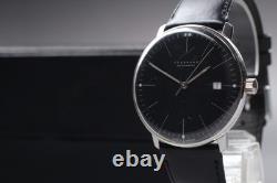 Montre automatique pour homme Junghans Max Bill 27.4701 cadran noir rayures Montre automatique pour homme Junghans Max Bill 27.4701 cadran noir rayures