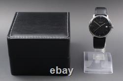 Montre automatique pour homme Junghans Max Bill 27.4701 cadran noir rayures Montre automatique pour homme Junghans Max Bill 27.4701 cadran noir rayures