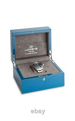 Montre automatique pour homme Lorenz Abyss 030036BB en acier inoxydable de