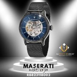 Montre automatique pour homme Maserati Epoca en acier inoxydable noire R88231