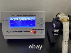 Montre automatique pour homme OUYAWEI or argent pierres colorées presque comm