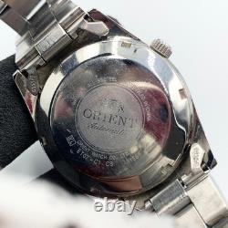 Montre automatique pour homme Orient Chronograph Day Date cadran noir montre