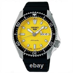 Montre automatique pour homme SEIKO 5 Sports SRPL87K1 100 m caoutchouc