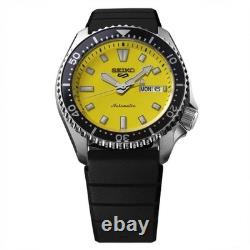 Montre automatique pour homme SEIKO 5 Sports SRPL87K1 100 m caoutchouc