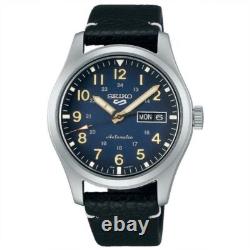 Montre automatique pour homme Seiko 5 Sports Field SRPG39K1 100 m cadran bleu