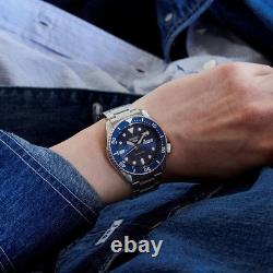 Montre automatique pour homme Seiko 5 Sports SRPD51K1 cadran bleu date du