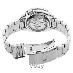 Montre automatique pour homme Seiko 5 Sports SRPD51K1 cadran bleu date du