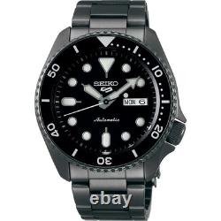 Montre automatique pour homme Seiko 5 Sports SRPD65K1 cadran noir 42,5 mm dat