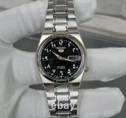 Montre automatique pour homme Seiko 5 cadran arabe SNK063J5 en acier inoxydab