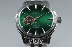 Montre automatique pour homme Seiko Presage 4R38-01N0 cadran vert 40 mm N co