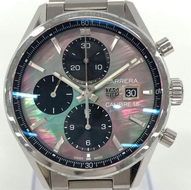 Montre Automatique Pour Homme Tag Heuer Carrera Cbk2116. Ba0715 En Acier