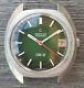 Montre Automatique Vintage Pour Homme Certina Ds-2 Turtle Cal. 25-651 Cadran Vert