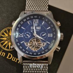 Montre automatique vintage pour homme Durmont perpétuelle calendrier
