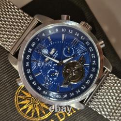 Montre automatique vintage pour homme Durmont perpétuelle calendrier