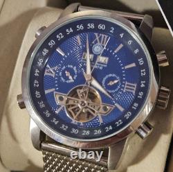 Montre automatique vintage pour homme Durmont perpétuelle calendrier