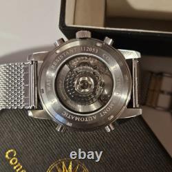 Montre automatique vintage pour homme Durmont perpétuelle calendrier