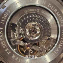 Montre automatique vintage pour homme Durmont perpétuelle calendrier