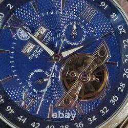 Montre automatique vintage pour homme Durmont perpétuelle calendrier