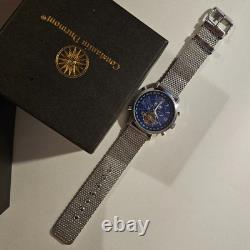 Montre automatique vintage pour homme Durmont perpétuelle calendrier