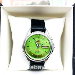 Montre-bracelet Orient calendrier automatique cristal AAA Japon Vintage Service