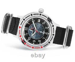 Montre-bracelet Russe Automatique Vostok Komandirskie Capitaine 2416-921831 Montre-bracelet Russe Automatique Vostok Komandirskie Capitaine 2416-921831