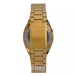 Montre-bracelet automatique pour homme Seiko 5 SNXL72K1 cadran doré en acier