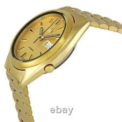 Montre-bracelet automatique pour homme Seiko 5 SNXL72K1 cadran doré en acier