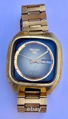 Montre bracelet homme SEIKO 5 automatique jour/date 7019- 5090