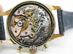 Montre chronographe BESSA mouvement LANDERON 248, vintage chrono 1950