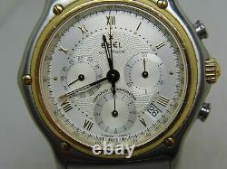 Montre chronographe automatique EBEL Le Modulor Réf 1137241 cal 137 vers 2004