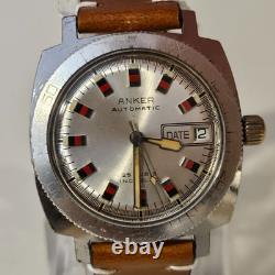 Montre de plongée pour homme ANKER automatique allemande vintage