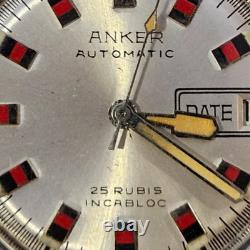 Montre de plongée pour homme ANKER automatique allemande vintage