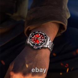 Montre de plongée pour homme Orient M-Force automatique cadran rouge