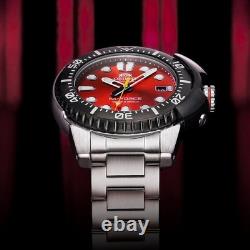 Montre de plongée pour homme Orient M-Force automatique cadran rouge
