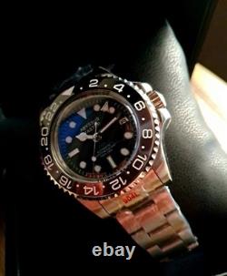 Montre gmt ABYSSUS MASTER GMT Watch 001 Black /GREY Valve Hélium Montre gmt ABYSSUS MASTER GMT Watch 001 Black /GREY Valve Hélium