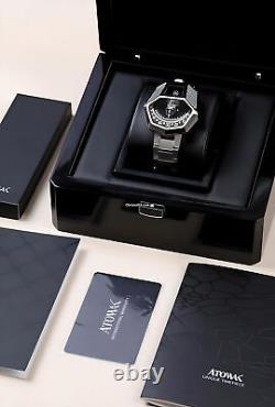 Montre heure vagabonde ATOWAK Cobra Steel Silver Edition limitée