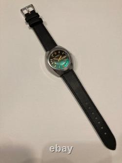Montre homme CITIZEN vintage automatique cadran vert 38 mm fonctionne