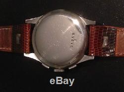 Montre homme EBEL automatique chronographe télémètre ancien P. BARAS