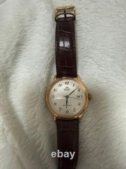 Montre homme Orient Bambino F672-UAA0 F6722 automatique cadran romain en cuir