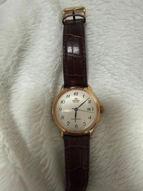 Montre Homme Orient Bambino F672-uaa0 F6722 Automatique Cadran Romain En Cuir