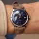 Montre Homme Orient Bambino Ra-ac0m12l30b Automatique 38 Mm Cadran Bleu