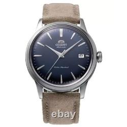 Montre homme Orient Bambino RA-AC0M12L30B automatique 38 mm cadran bleu