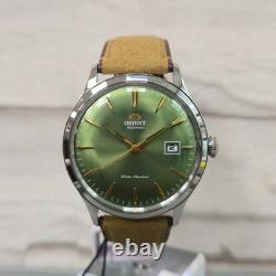 Montre homme Orient Bambino RA-AC0P01E automatique 42 mm bracelet cuir neuve