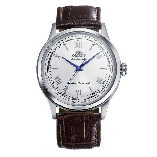 Montre Homme Orient Bambino Ra-bb0002s Cadran Blanc Automatique 38,4 Mm